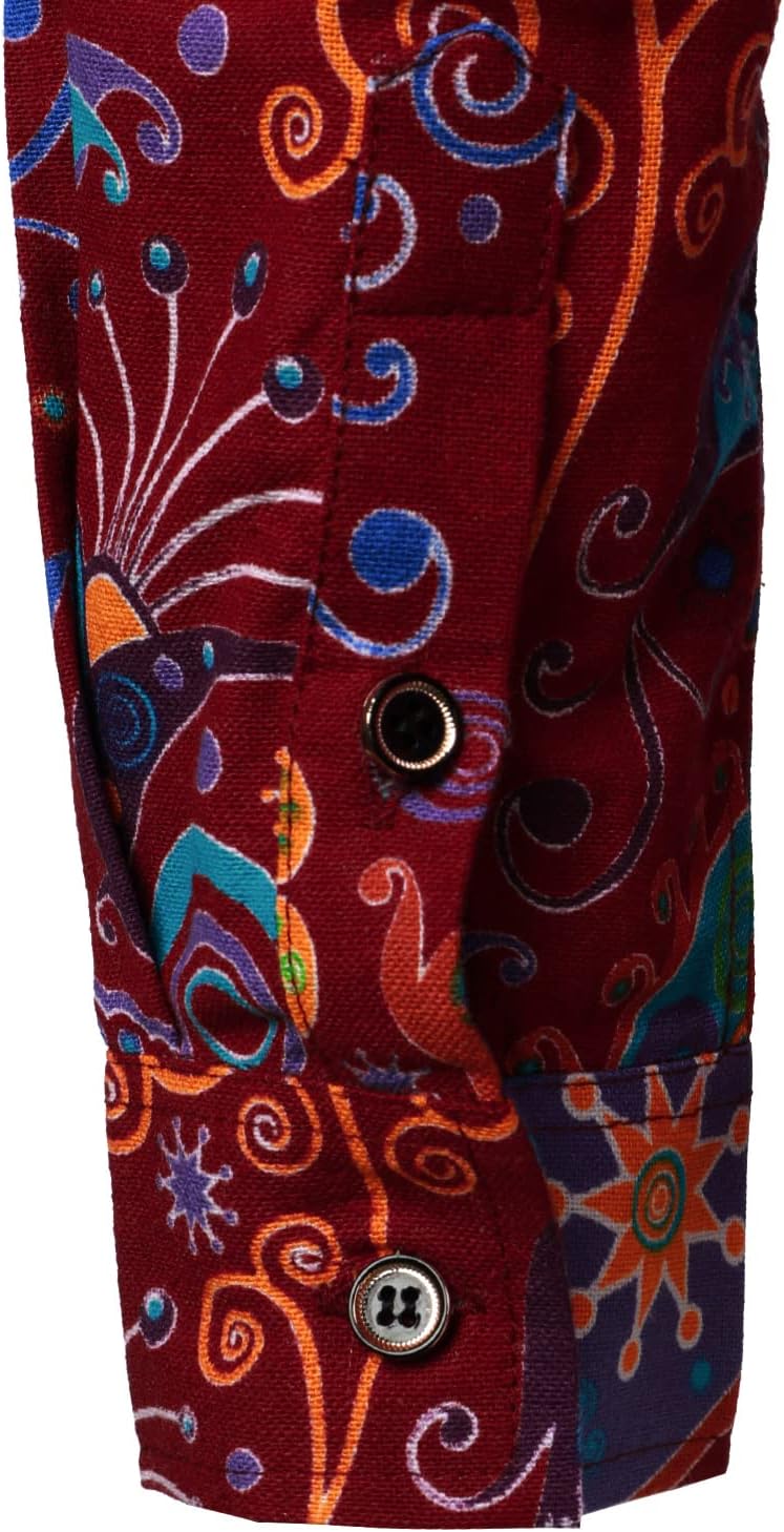 Men Linnen Stylish African Tradition Shirt