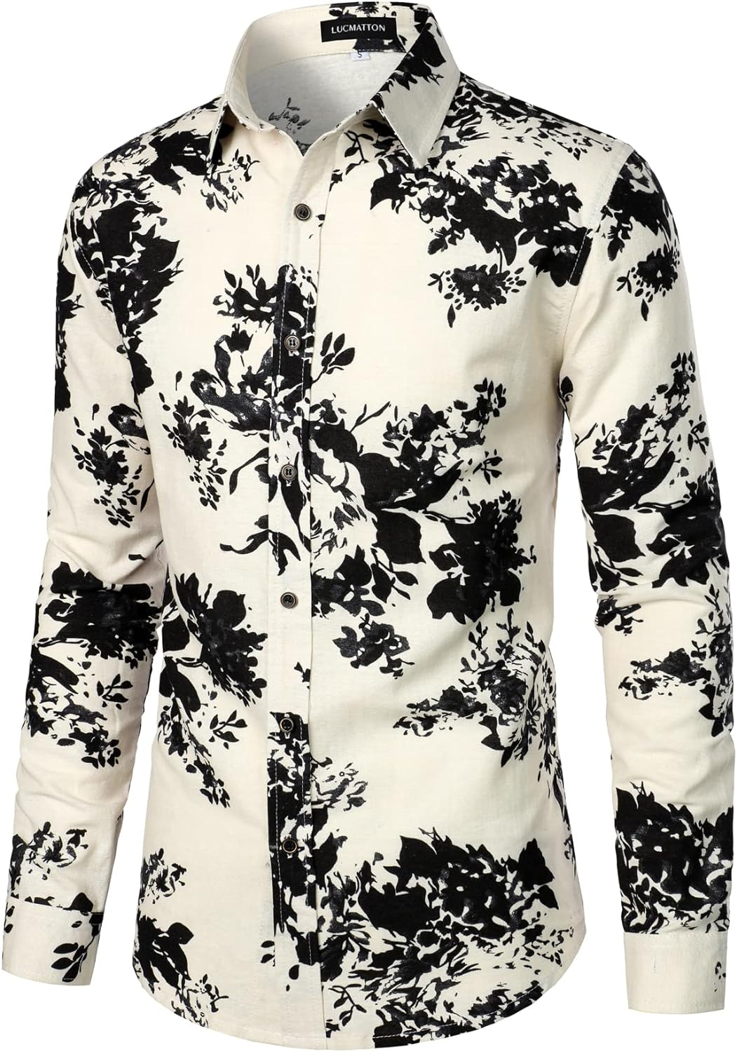 Men Linnen Stylish African Tradition Shirt