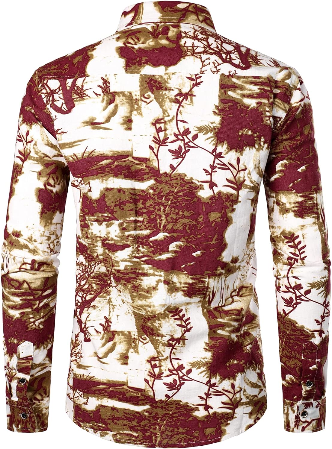 Men Linnen Stylish African Tradition Shirt