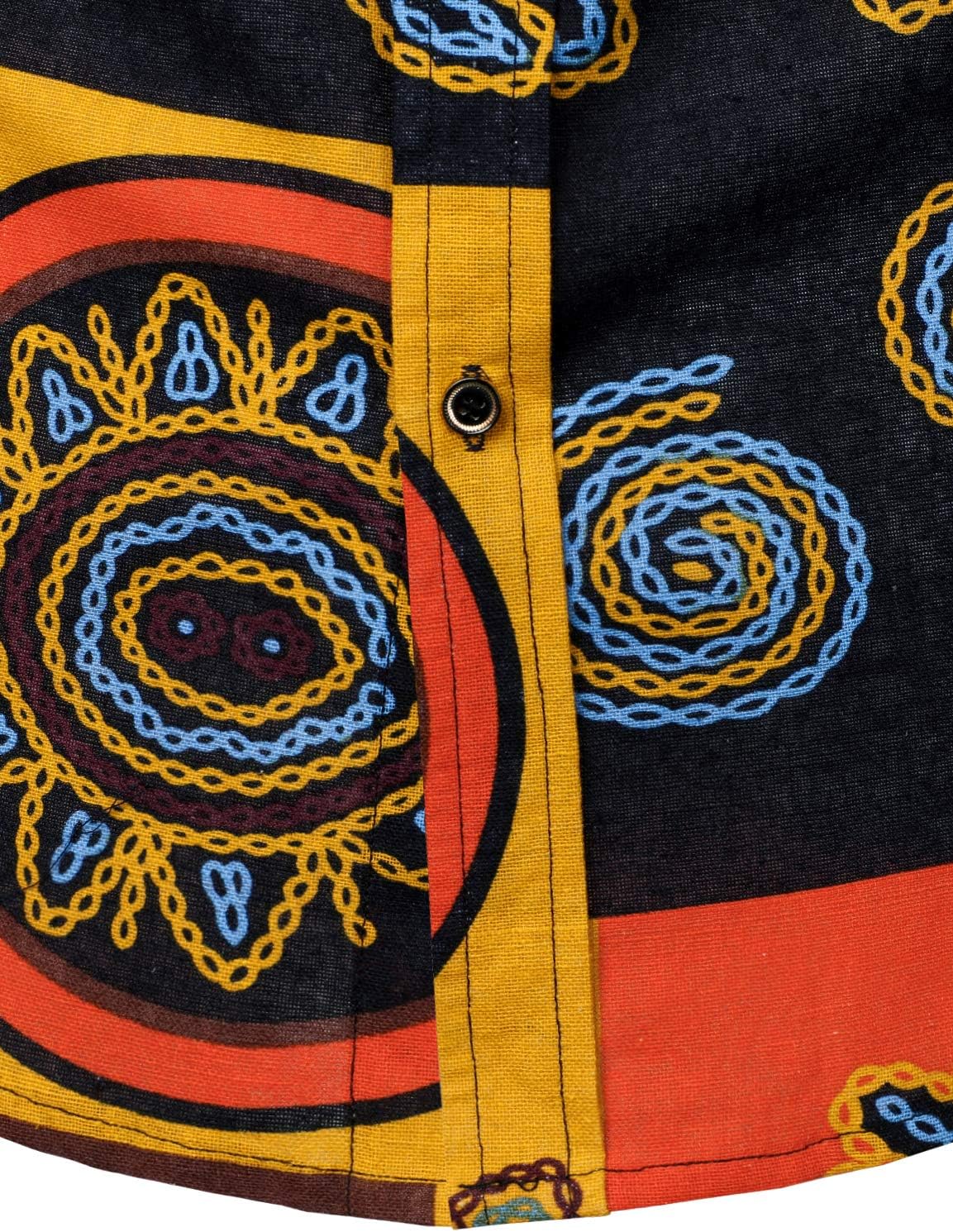Men Linnen Stylish African Tradition Shirt