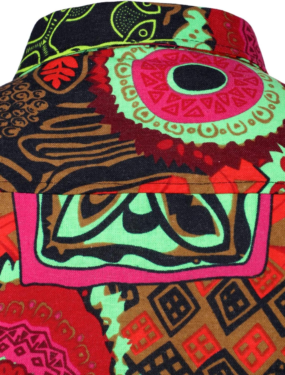 Men Linnen Stylish African Tradition Shirt