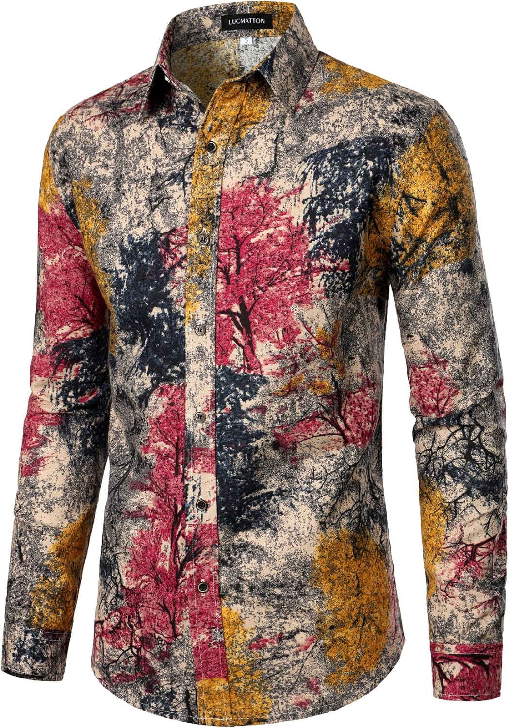Men Linnen Stylish African Tradition Shirt
