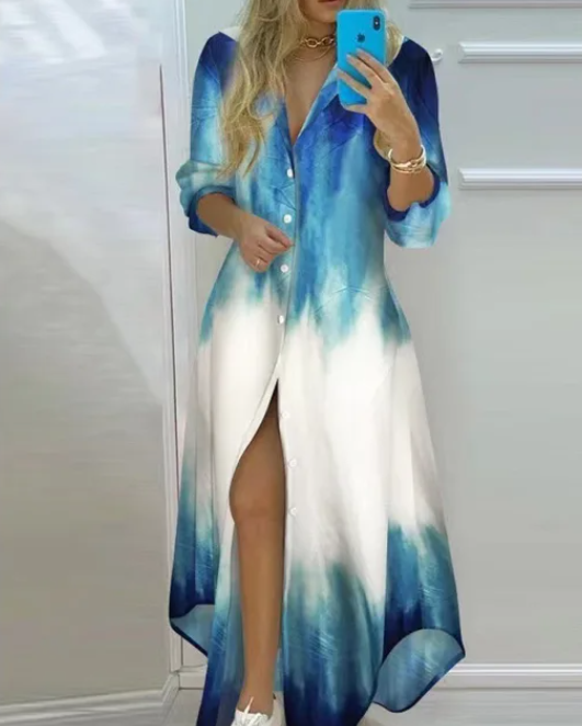Colourful Long Summer Dress