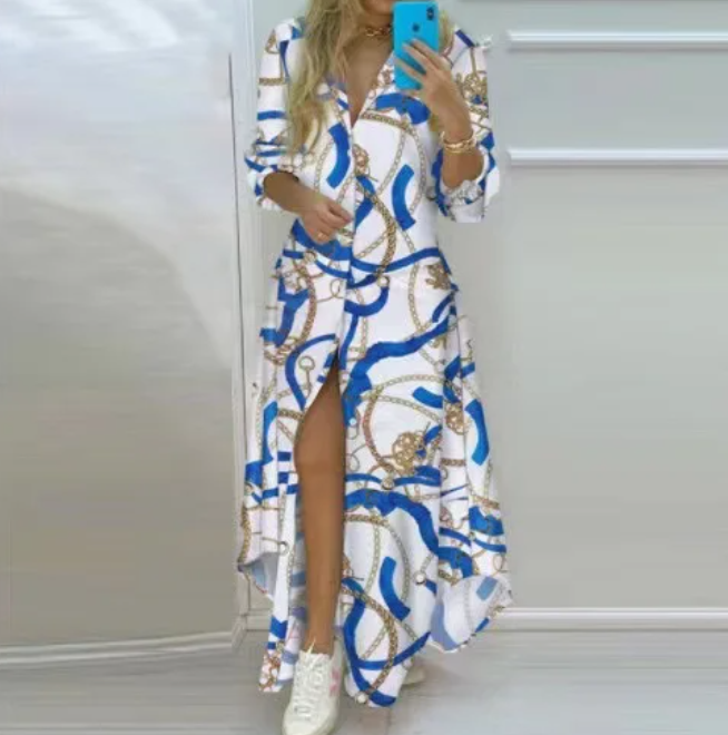 Colourful Long Summer Dress