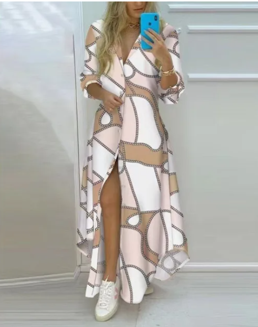 Colourful Long Summer Dress