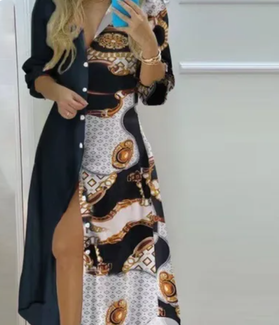 Colourful Long Summer Dress
