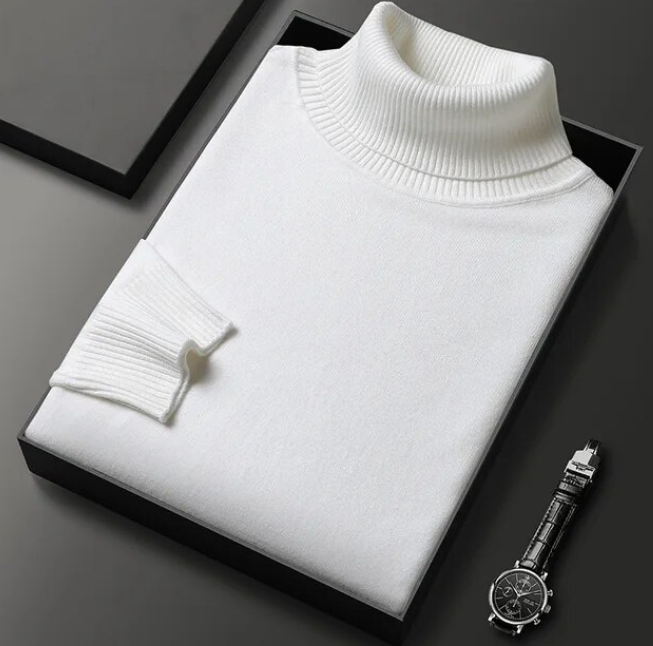 High Collar Cashmere Sweater