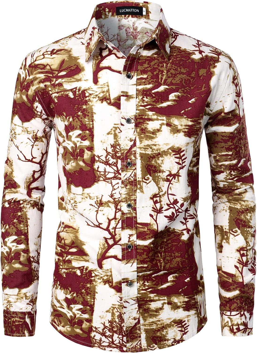 Men Linnen Stylish African Tradition Shirt