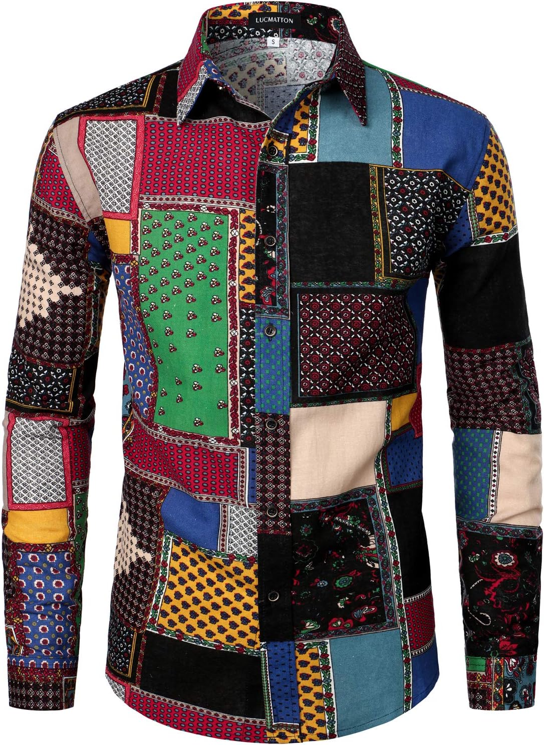 Men Linnen Stylish African Tradition Shirt