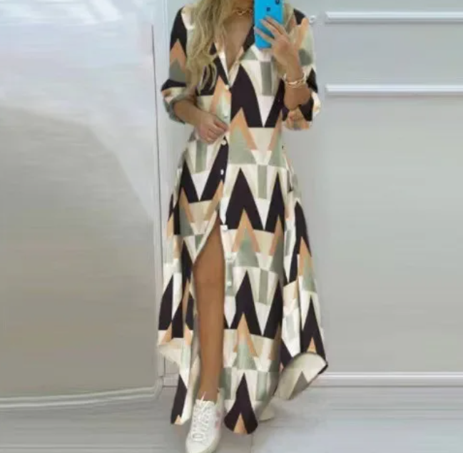 Colourful Long Summer Dress