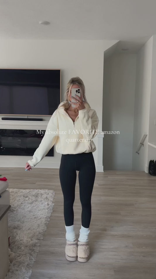 UniSex Half-zip sweater