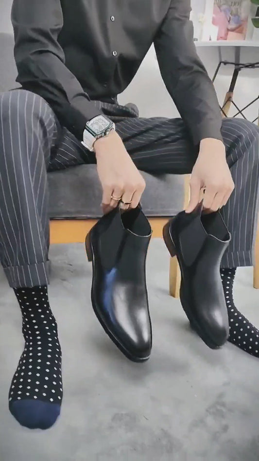 Men's Chelsea Boots Retro Look