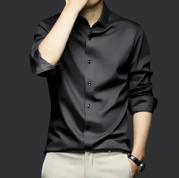 Nice shiny shirt for the stylish man