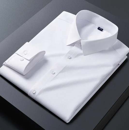 Anti-wrinkle slim fit casual business shirt